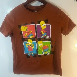 Old Navy Kids' Rust Graphic Tee Simpsons